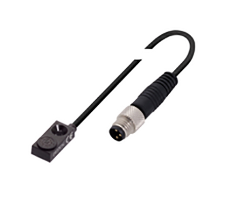 BALLUFF Inductive Block Proximity Sensor, 1.5 mm Detection, PNP NO, 10 → 30 V dc