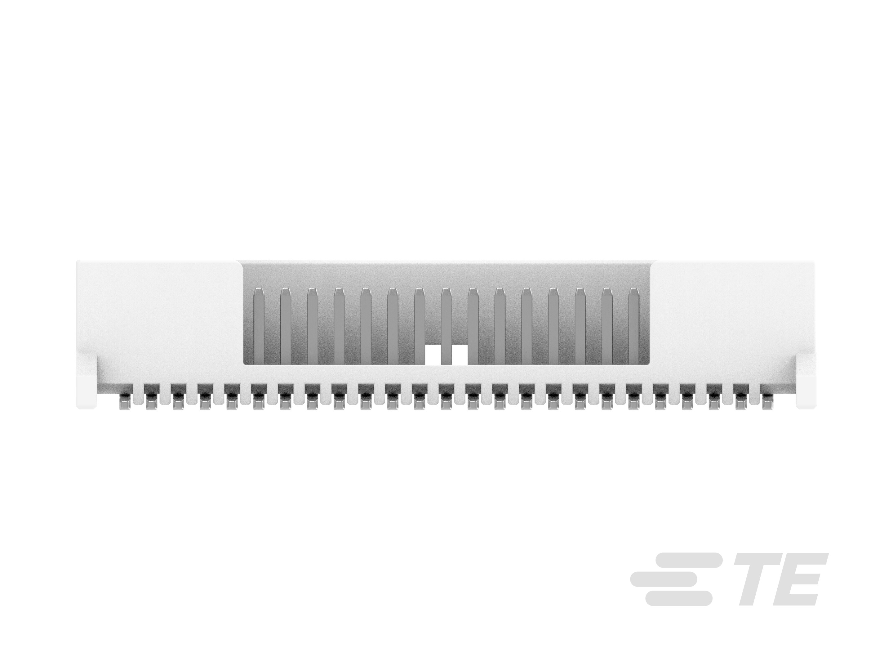 TE Connectivity MICRO CT Series Straight Board PCB Header, 25 Contact(s), 1.2 mm Pitch, 1 Row, Shrouded