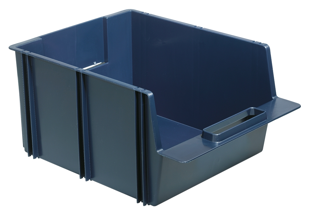 Raaco PP Storage Bin, 375mm x 280mm x 186mm, Blue