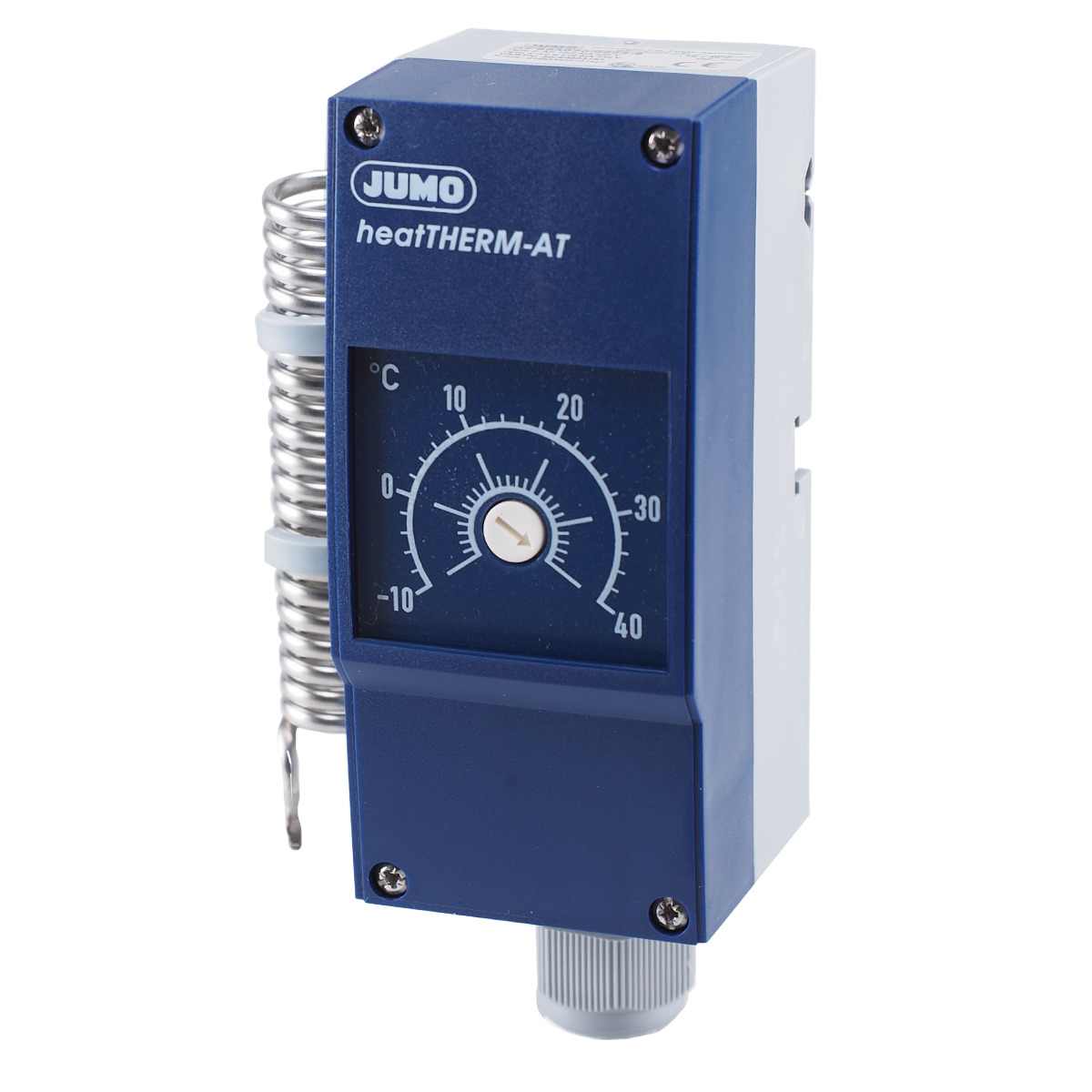 Jumo Capillary Thermostat, Automatic Reset, Surface Mount