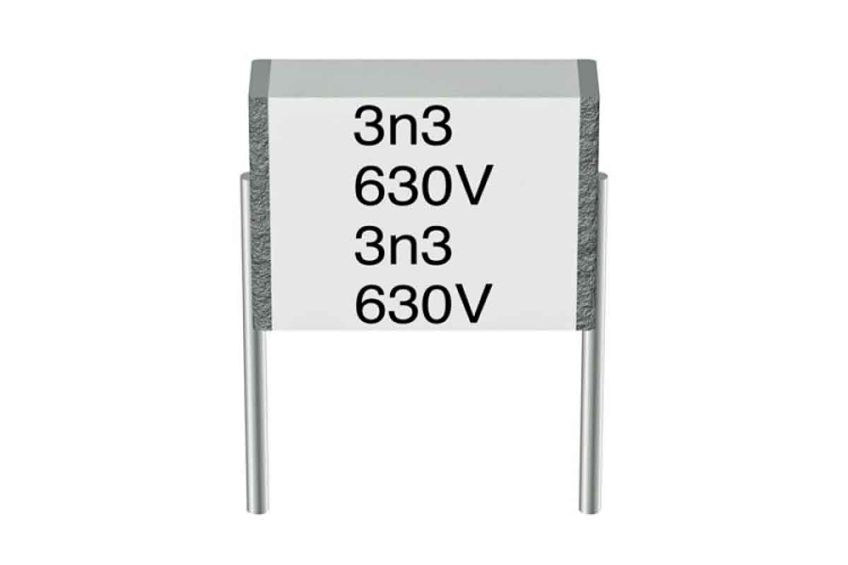 EPCOS B3560 Polyester Film Capacitor, 400 V ac, 630 V dc, ±10%, 2.2nF, Through Hole