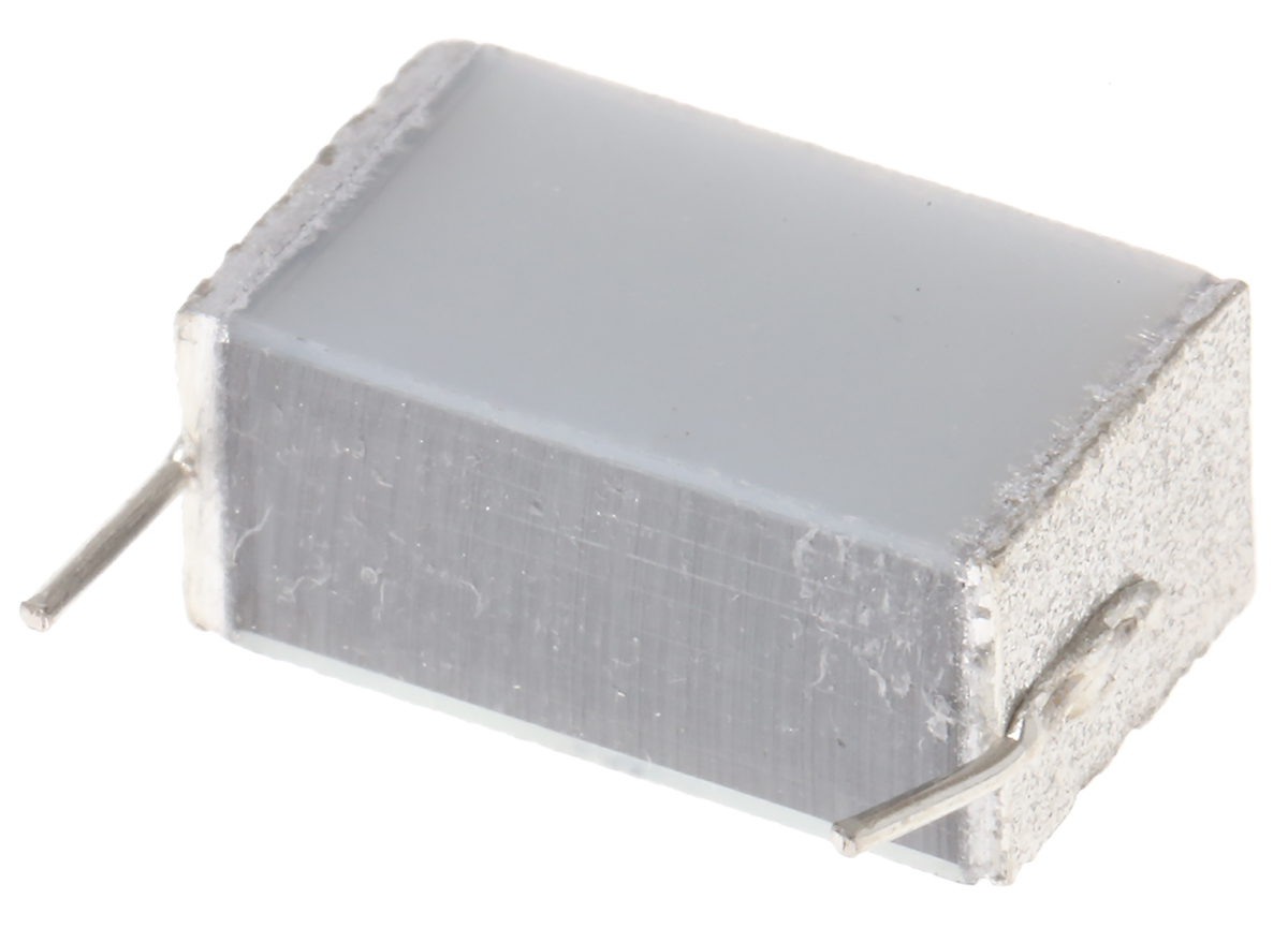 EPCOS B32562 Polyester Film Capacitor, 160 V ac, 250 V dc, ±10%, 1μF, Through Hole