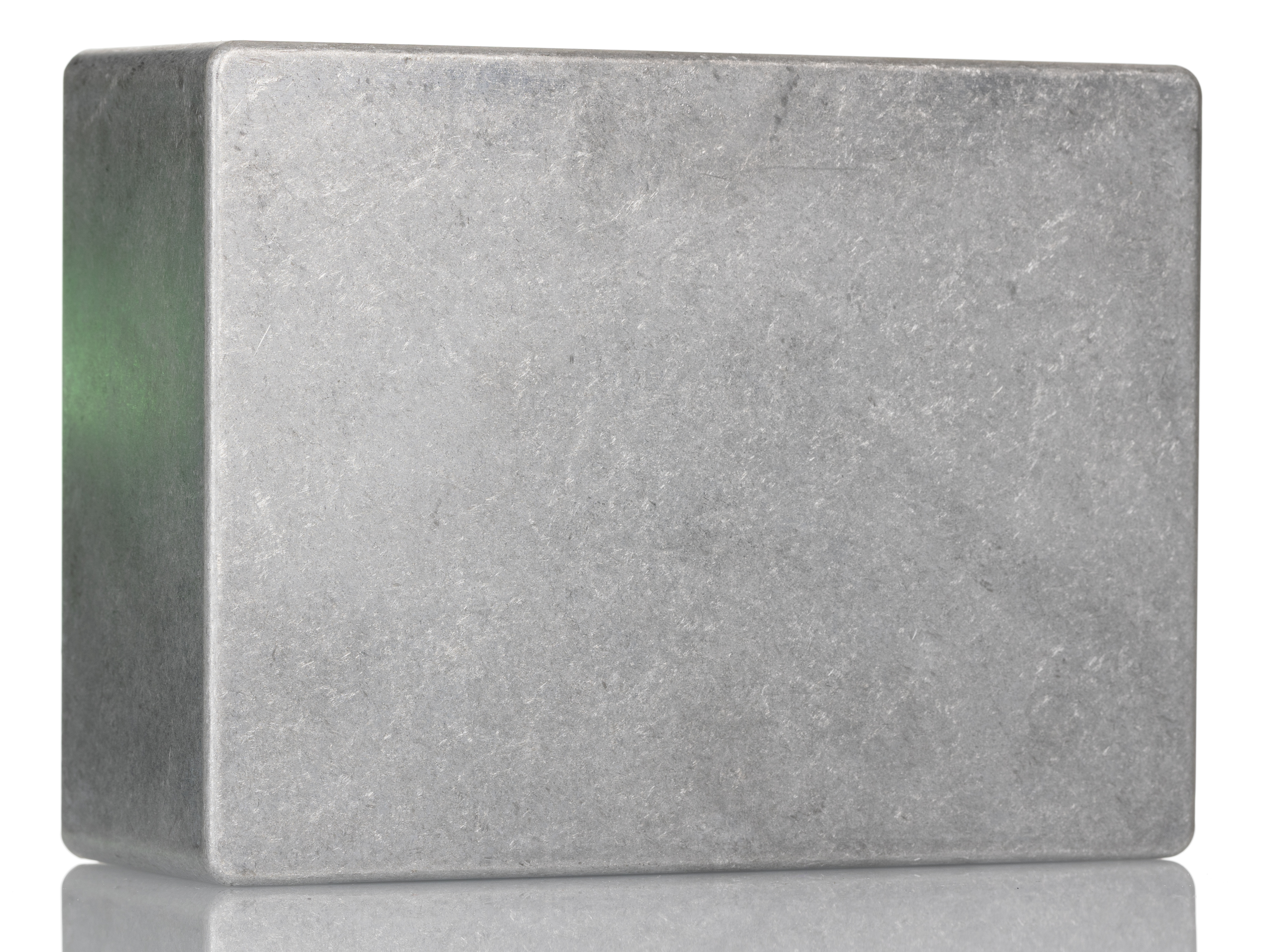 Hammond 1550 Series Unpainted Die Cast Aluminium Junction Box, IP54, 165 x 128 x 72mm