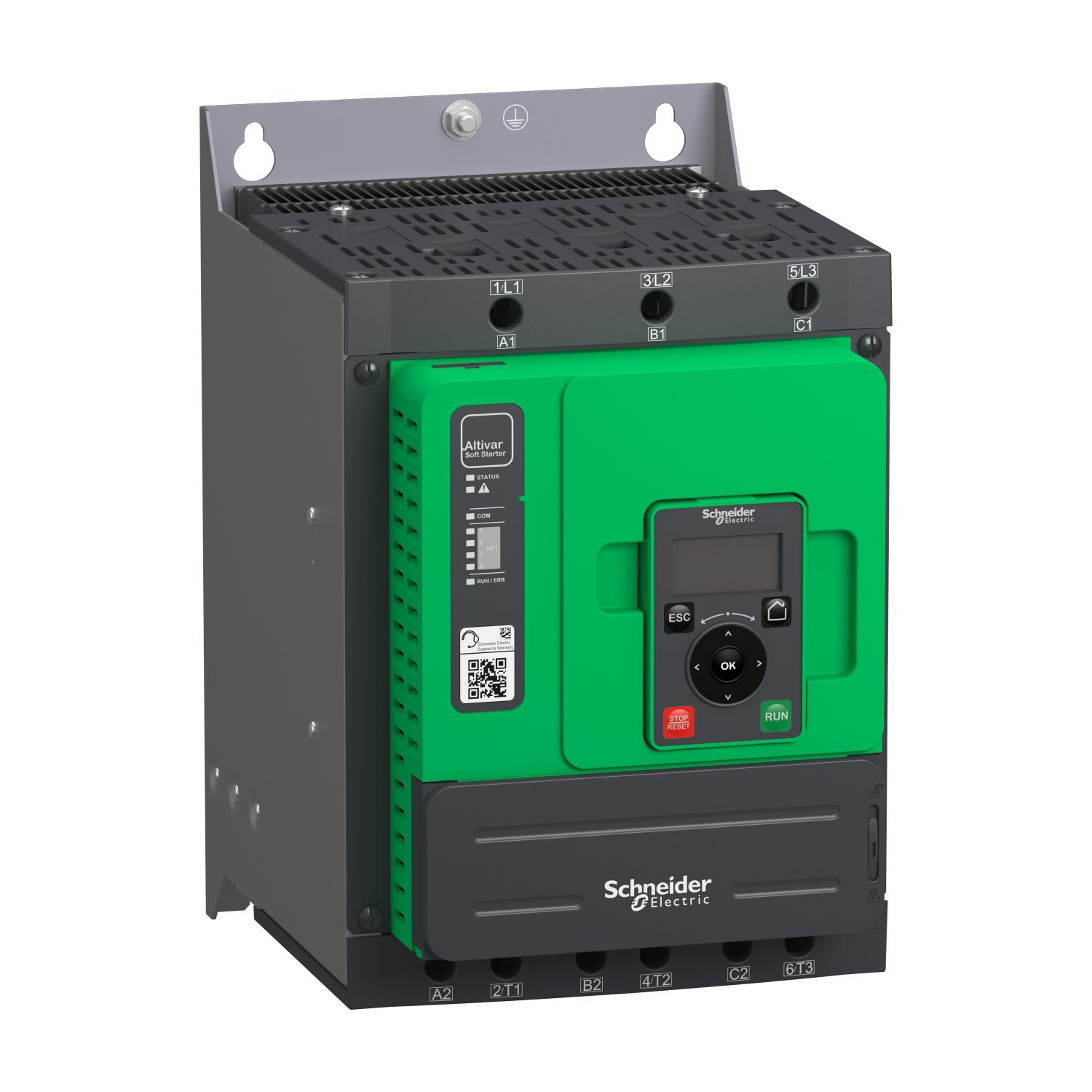 Schneider Electric Altivar Soft Starter ATS480 Soft Starter, , 690 V ac, 3 Phase, IP20