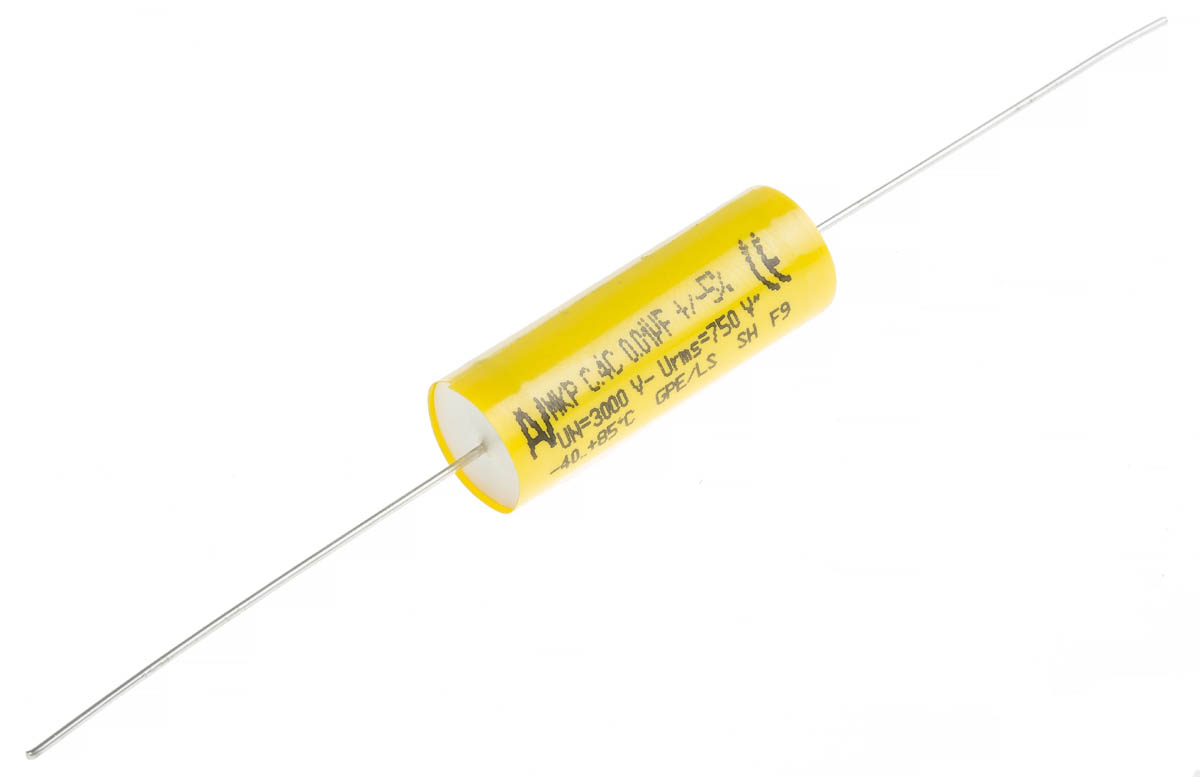 KEMET C4C Metallised Polypropylene Film Capacitor, 3kV dc, ±5%, 10nF, Through Hole