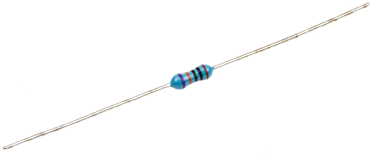 TE Connectivity 100kΩ Metal Film Resistor 0.25W ±0.1% YR1B100KCC