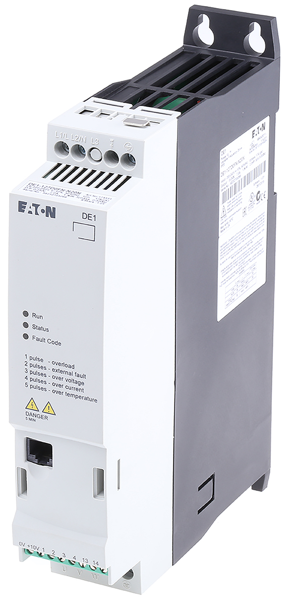 Eaton Variable Speed Starter, 1.5 kW, 1 Phase, 230 V ac, 7 A