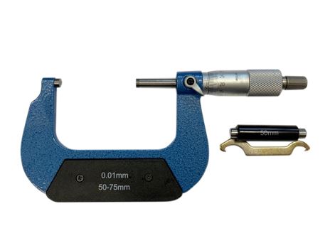 RS PRO External Micrometer, Range 50mm →75mm