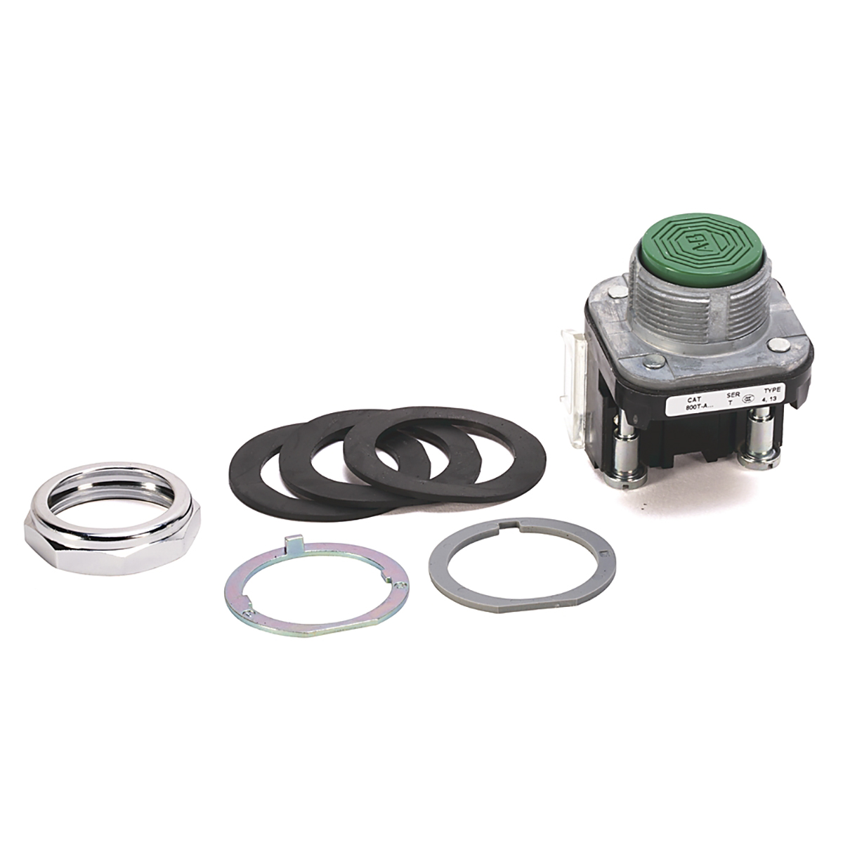 Allen Bradley 800T Series Push Button, Panel Mount, 30mm Cutout, SPDT