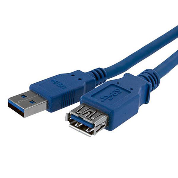 StarTech.com USB 3.0, Male USB A to Female USB A, 5Gbps, 1m