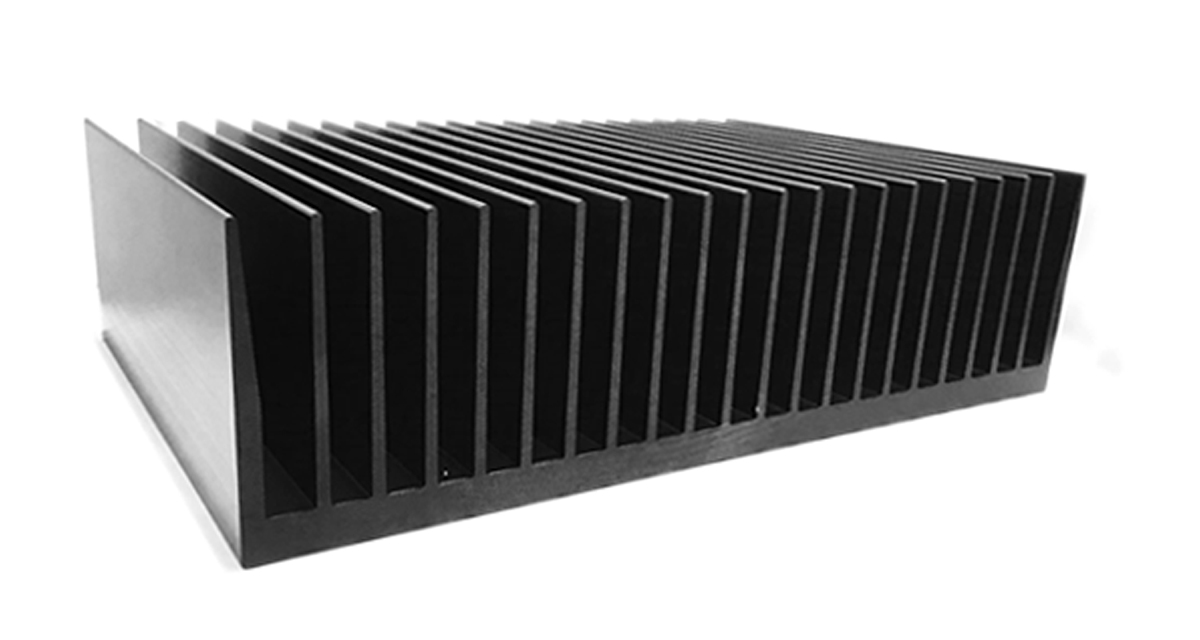 RS PRO Heatsink, Universal Rectangular Alu, 0.07°C/W, 200 x 300 x 83mm, PCB Mount