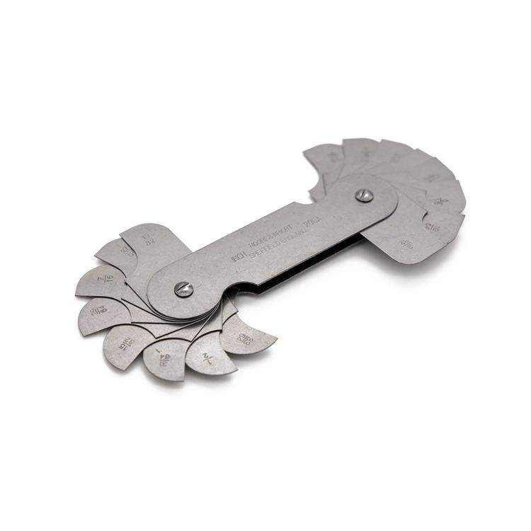 Moore & Wright, 16 Blades Radius & Contour Gauge