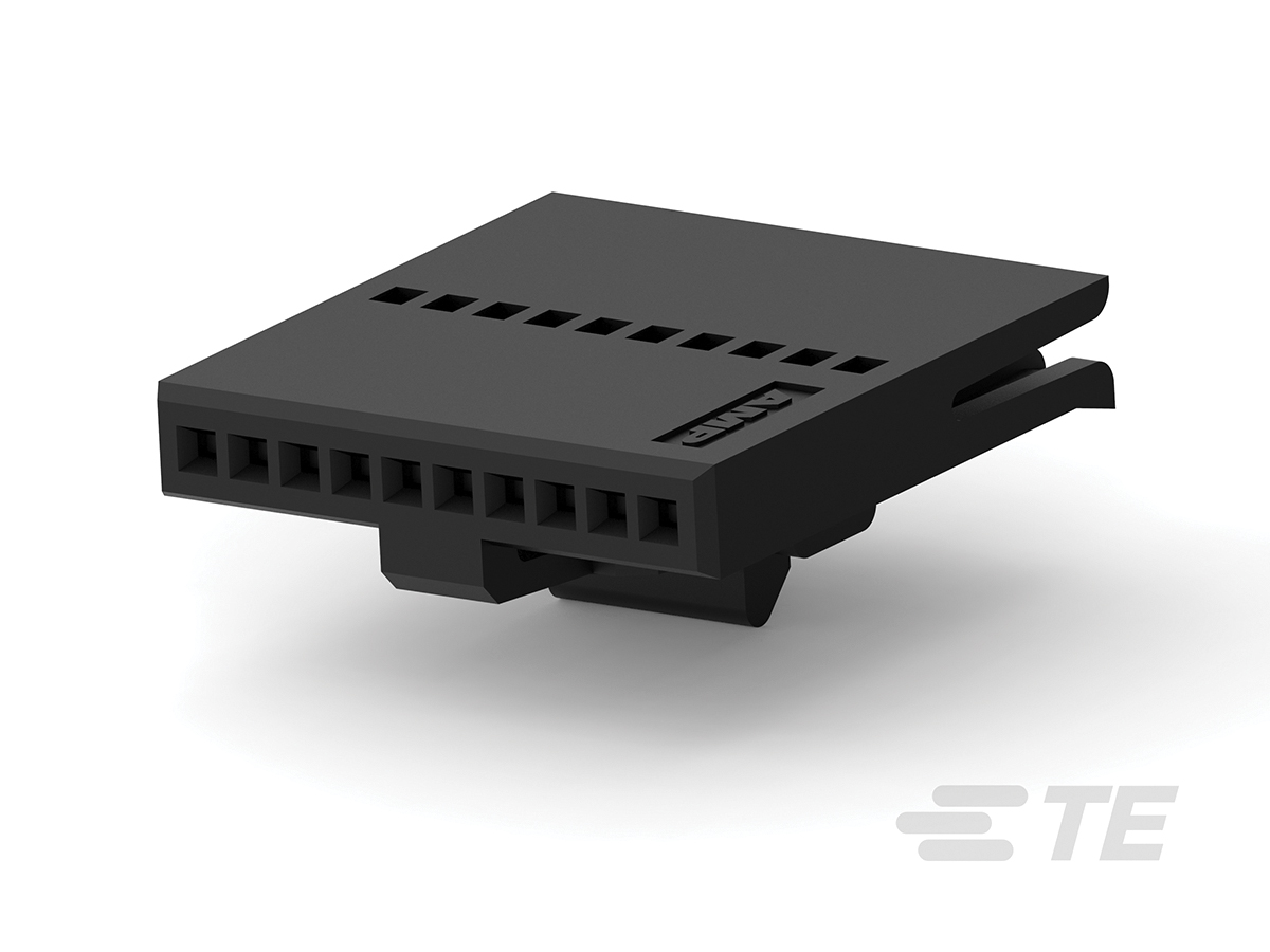 TE Connectivity, FFC Female PCB Connector Housing, 1.27mm Pitch, 10 Way, 1 Row