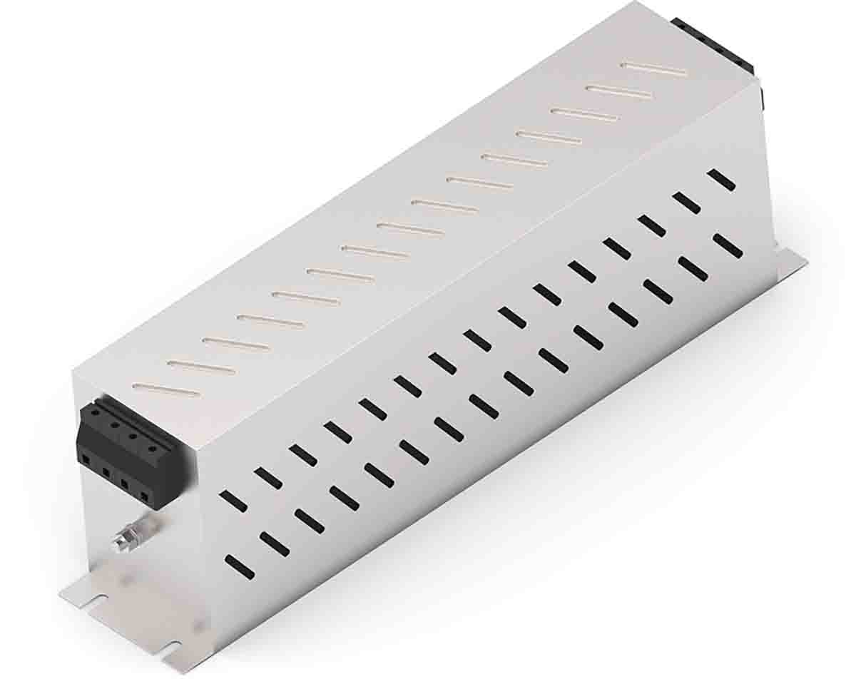 TE Connectivity, KEV-BS 16A 520 V ac 50 → 60Hz, Chassis Mount EMI Filter, Terminal Block 3 Phase