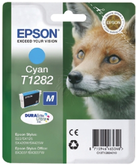 Epson T1282 Cyan Ink Cartridge
