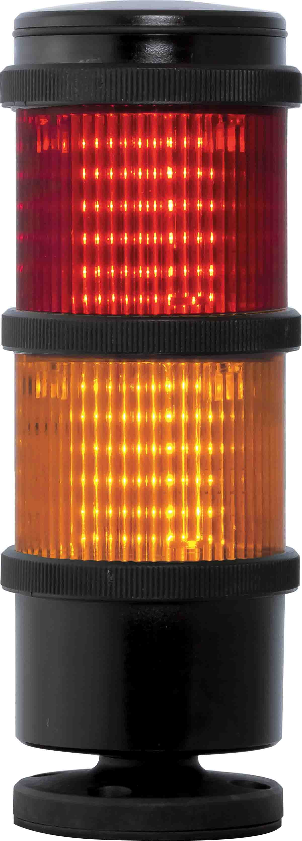 RS PRO Red/Amber Signal Tower, 2 Lights, 24 Vac/Vcc