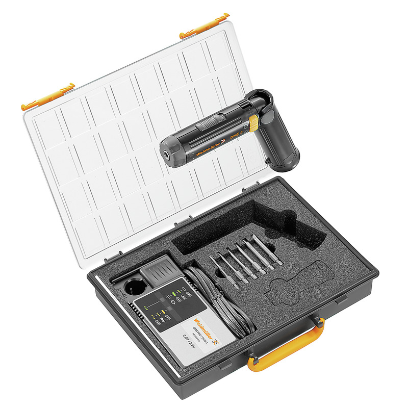 Weidmuller Cordless Torque Screwdriver Set Torque Screwdriver, 0.3 → 3Nm