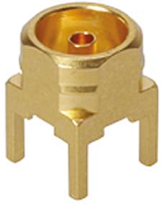 Huber+Suhner, Jack Through Hole MBX Connector, 50Ω, Solder Termination, Straight Body