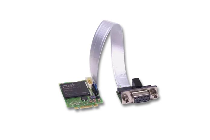 Hilscher 1 PCI Express M.2 D-sub, 9 Pin Serial Card