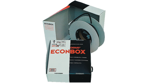 DSG-Canusa Halogen Free Heat Shrink Tube, Black 1.6mm Sleeve Dia. x 15m Length 2:1 Ratio, DERAY-ECONBOX Series