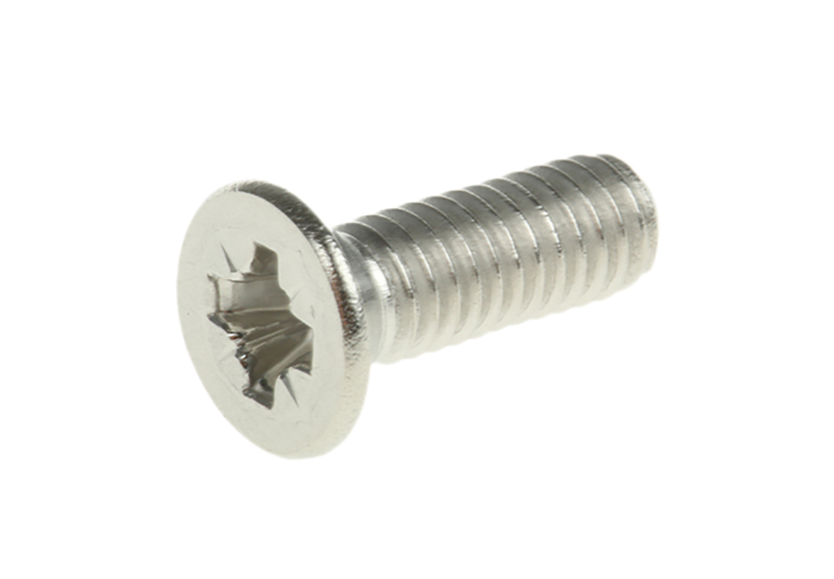 RS PRO Pozi M2 Countersunk A2 304 Stainless Steel Machine Screws DIN 965 x 6.0mm