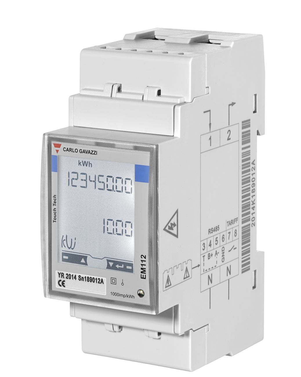 Carlo Gavazzi 1 Phase LCD Energy Meter