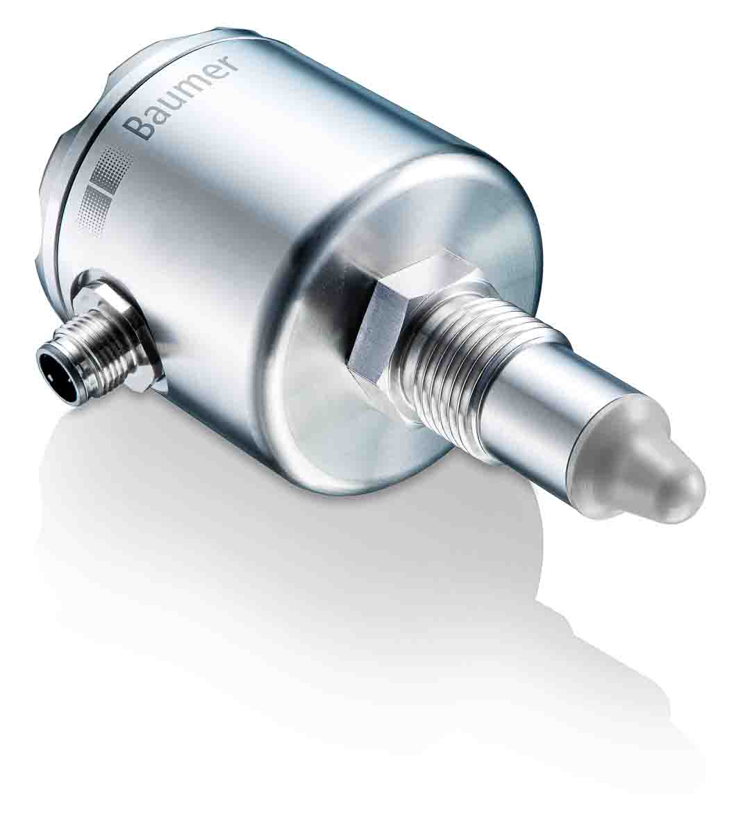 Baumer LFFS Series Level Switch Level Switch, PNP Output, Threaded, Stainless Steel Body