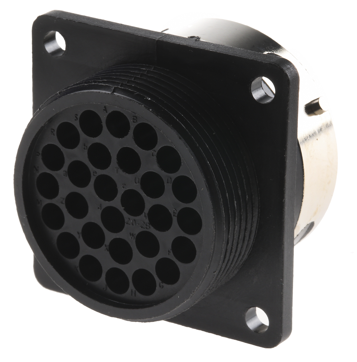 Souriau Sunbank by Eaton Circular Connector, 28 Contacts, Flange, Standard Connector, Plug, Female, IP65, UTG Series