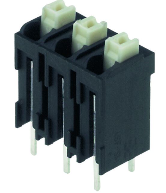 Weidmuller LSF Series PCB Terminal Block, 8-Contact, 5.08mm Pitch, Surface Mount, 1-Row, Through Hole Termination