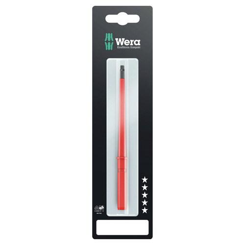 Wera Torx Insulated Screwdriver Blade, TX10 Tip, VDE/1000V