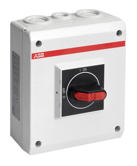 ABB 4 Pole Isolator Switch - 32A Maximum Current