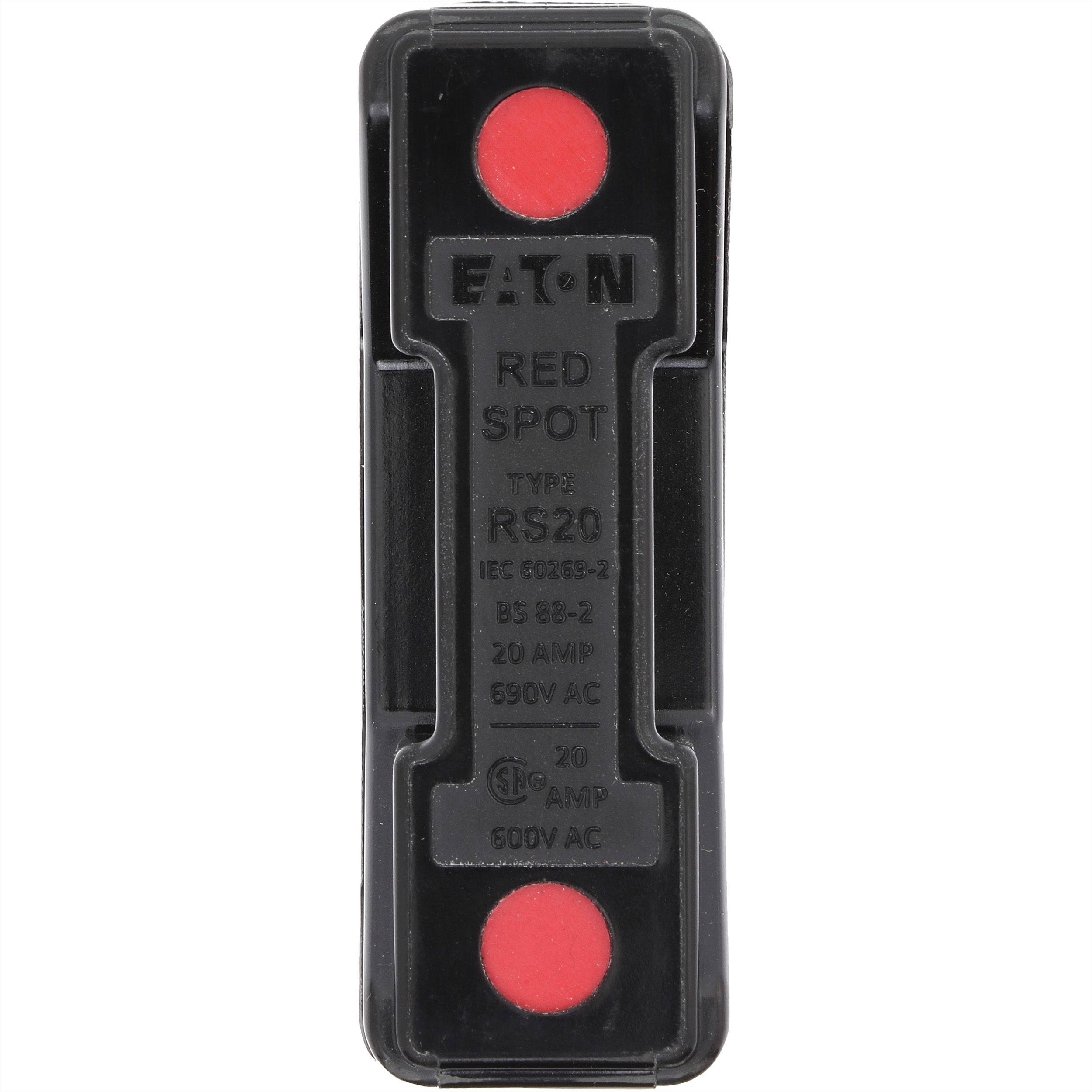 Eaton 20A Rail Mount Fuse Holder for A1 Fuse, 1P, 690V ac