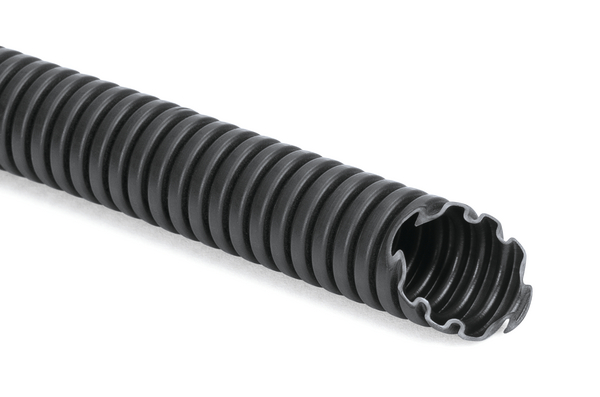 HellermannTyton Flexible Conduit, 28mm Nominal Diameter, Polypropylene, Black