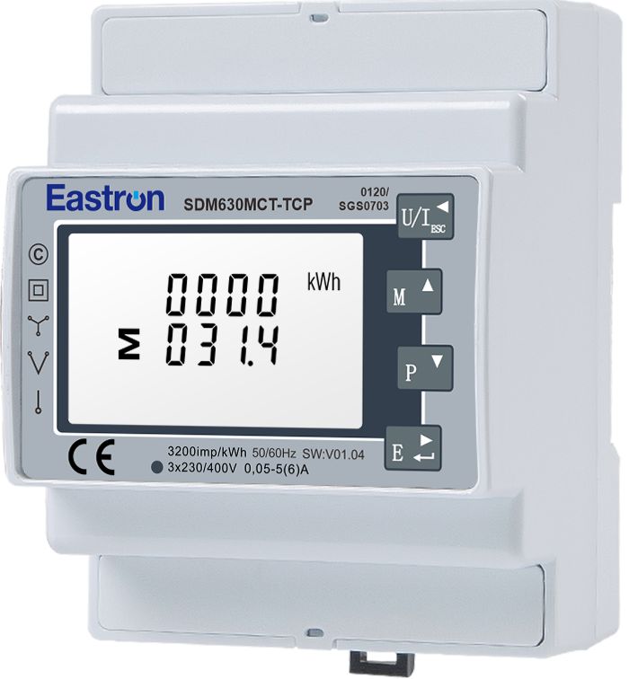 Sifam Tinsley 3 Phase LCD Energy Meter
