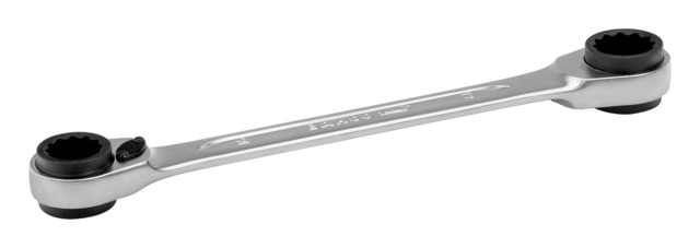 Bahco S4RM Series Wrench, 16 mm, 19 mm, 230 mm Overall