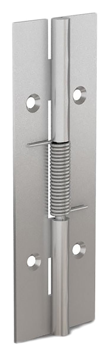 Pinet Stainless Steel Spring Hinge, 120mm x 40mm x 1.5mm