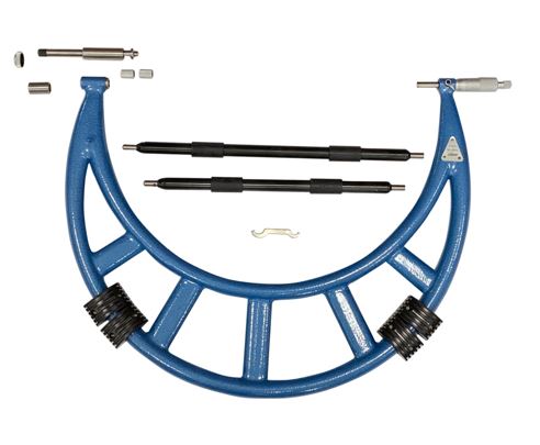 RS PRO Interchangeable Micrometer, Range 300mm →400mm