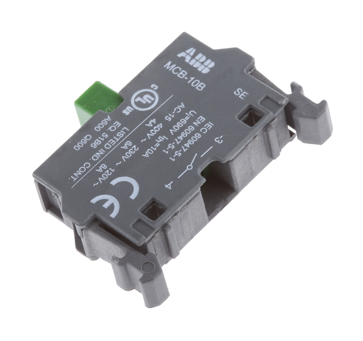 ABB ABB Modular Series Contact Block, 690V, 1NO