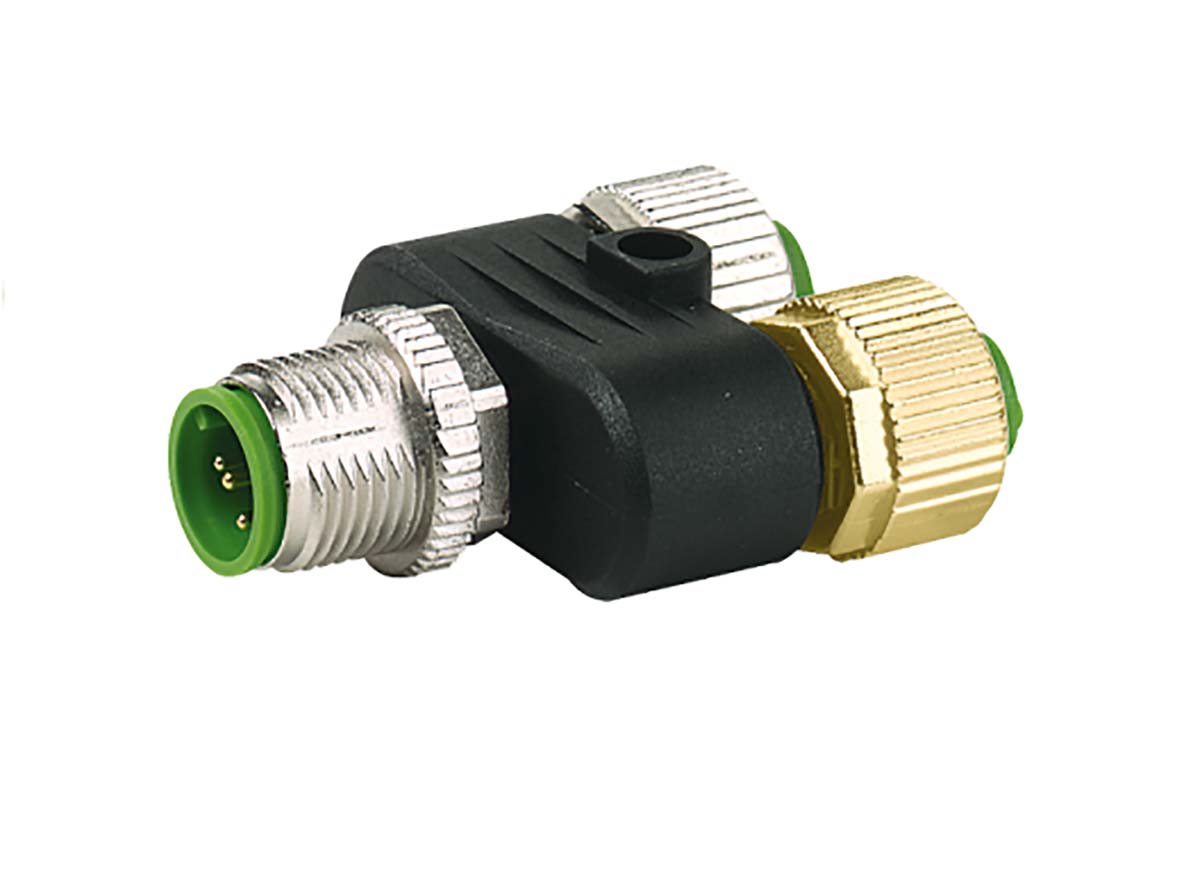 Murrelektronik Limited Circular Connector Adapter, 5 Contacts, In-Line, M12 Connector, IP67