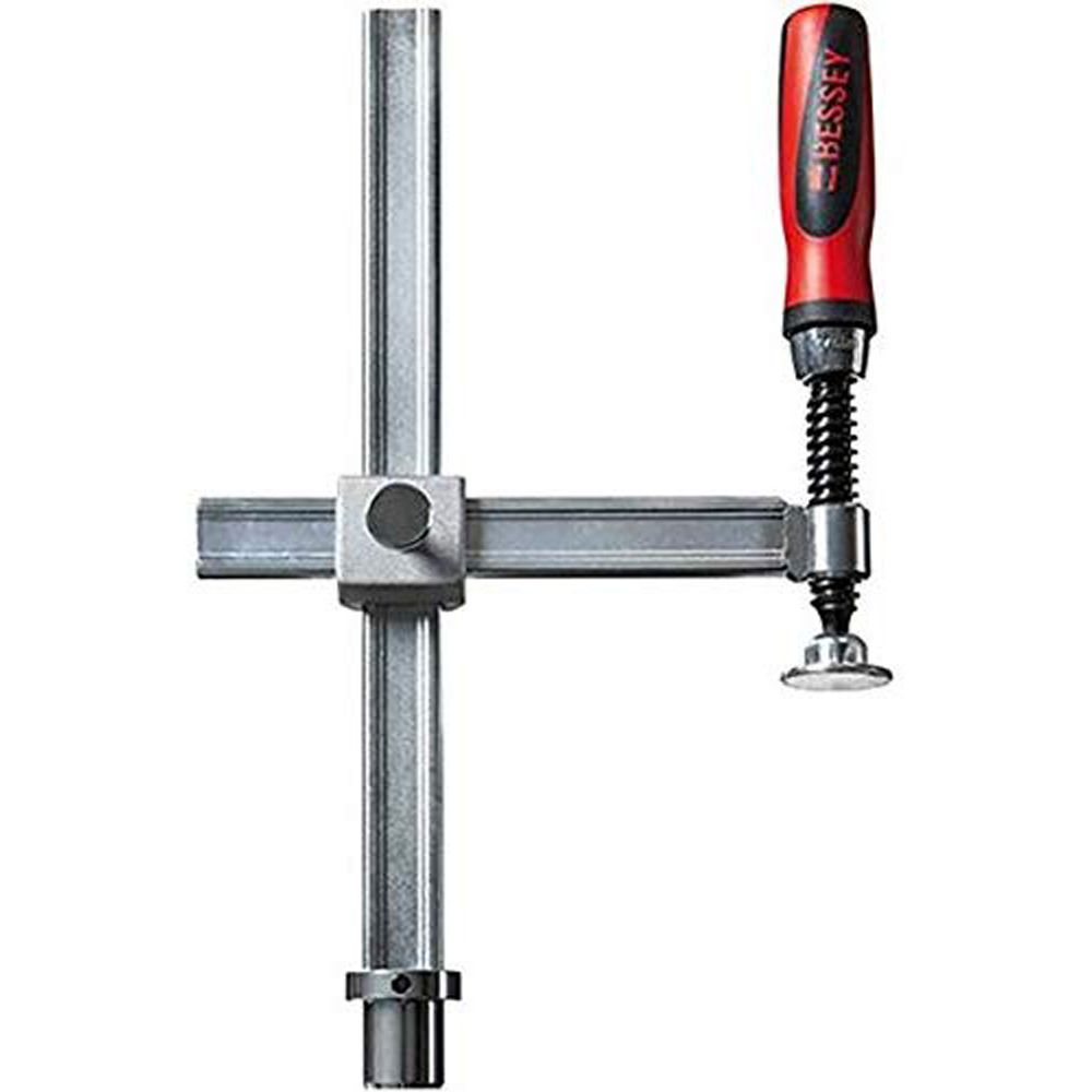 Bessey Table Clamp Plastic Handle with Variable throat depth fits 28mm welding tables, For Use With Fits 28 Matrix