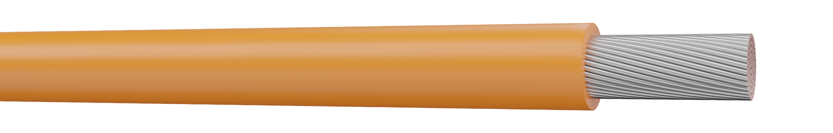 AXINDUS UL1007 Series Orange Hook Up Wire, 22 AWG, 305m, PVC Insulation, UL100722O