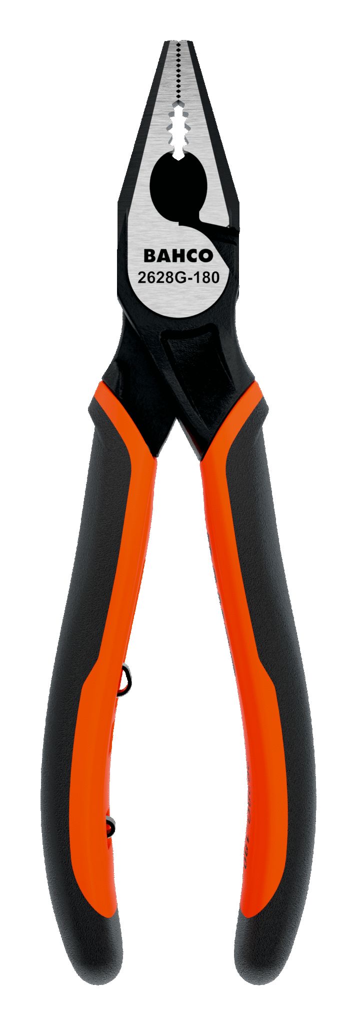 Bahco 2628G Combination Pliers, 180 mm Overall, Straight Tip, 36mm Jaw