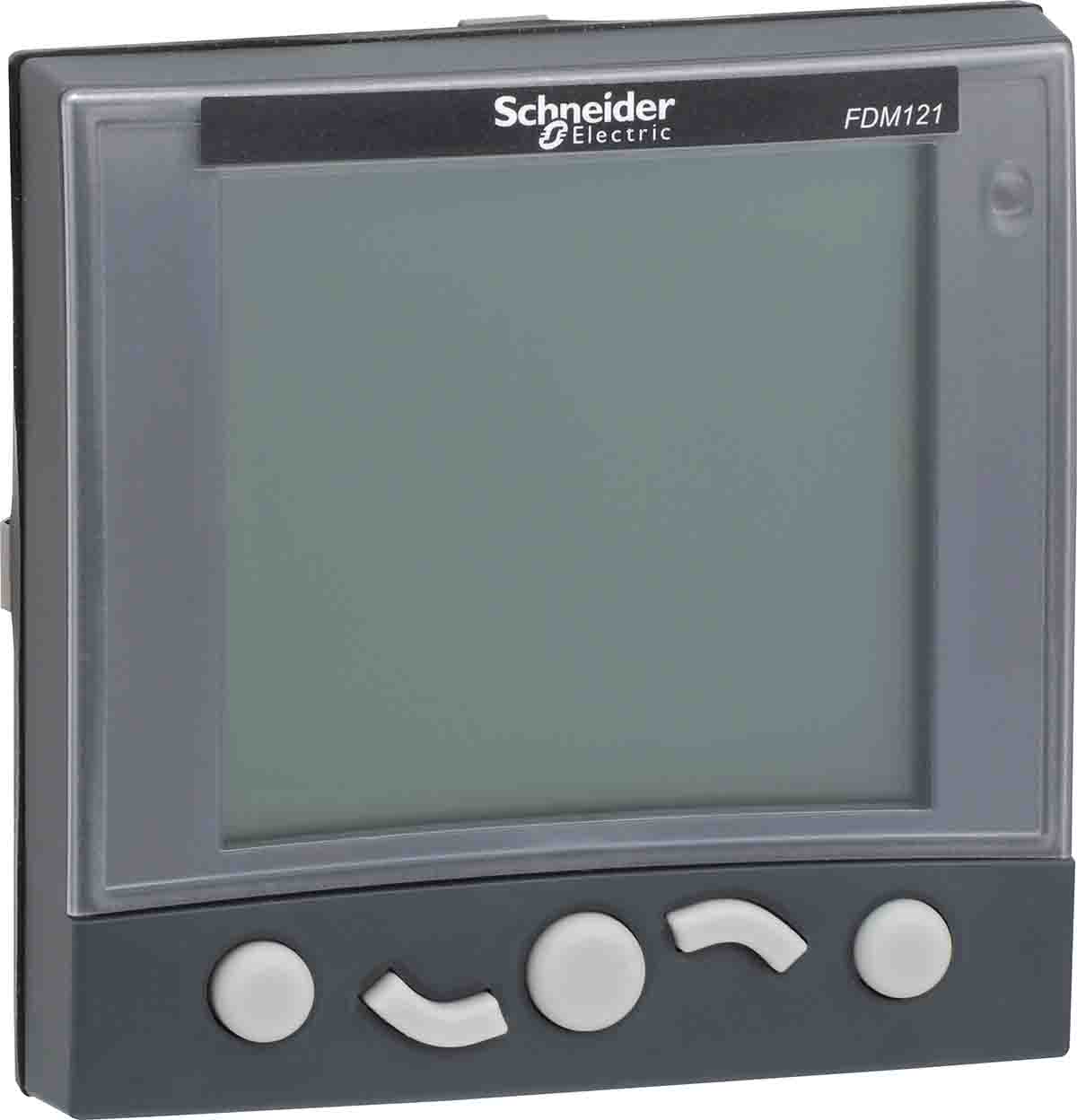 Schneider Electric TRV00121, Front Display Module FDM 121 96 x 96 mm Display Module for Compact, MasterPact, PowerPact