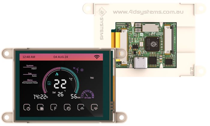 4D Systems gen4-RP2350-28T TFT TFT LCD Display / Touch Screen, 3.5in QVGA, 240 x 320pixels