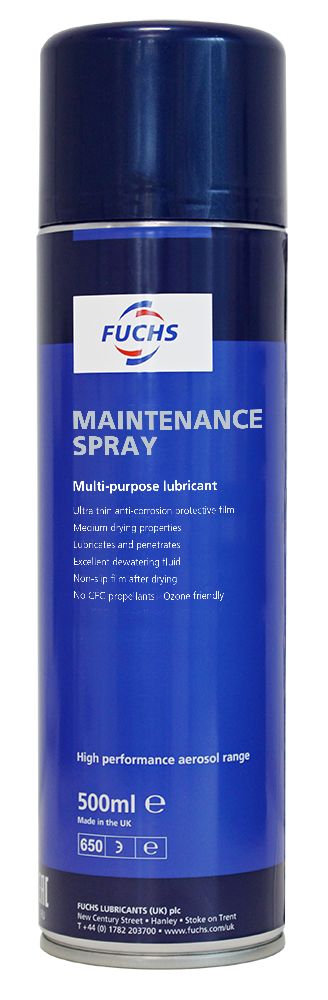 Fuchs MAINTENANCE SPRAY Multi Purpose Lubricant 500 ml Spray
