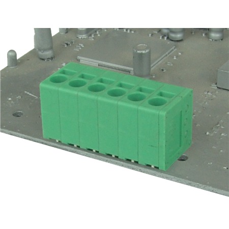 Amphenol Industrial, 5mm Pitch, NJ0300500000G, 3 Way, , Pluggable Terminal Block, Plug, Through Hole, Screwless
