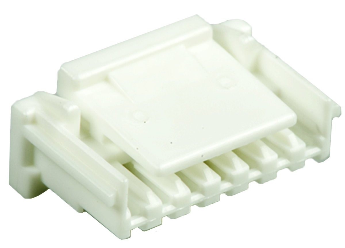 JST, ZER Female Connector Housing, 1.5mm Pitch, 7 Way, 1 Row