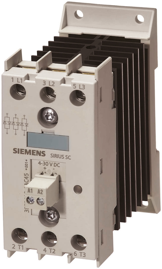 Siemens 3RF2 Series Solid State Relay, 40 A Load, Panel Mount, 600 V Load, 30 V dc Control
