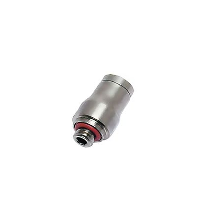 Legris Brass Pipe Fitting, Straight Push Fit Compression Olive, Male Metric M5x0.8mm M5mm 4mm