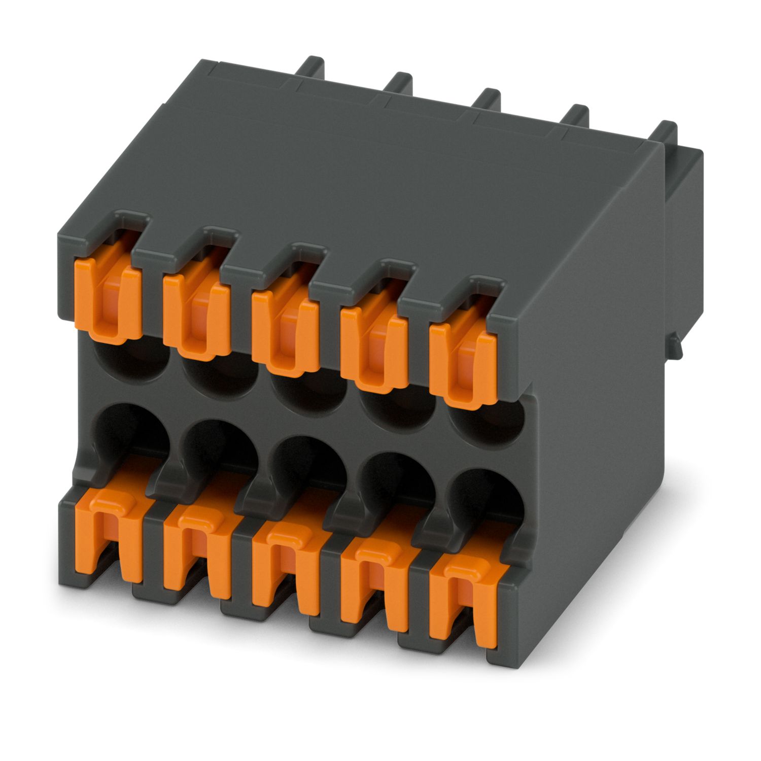 Phoenix Contact, 2.54mm Pitch, 10 Way, Pluggable Terminal Block, PCB, Plug In Termination, 1844604